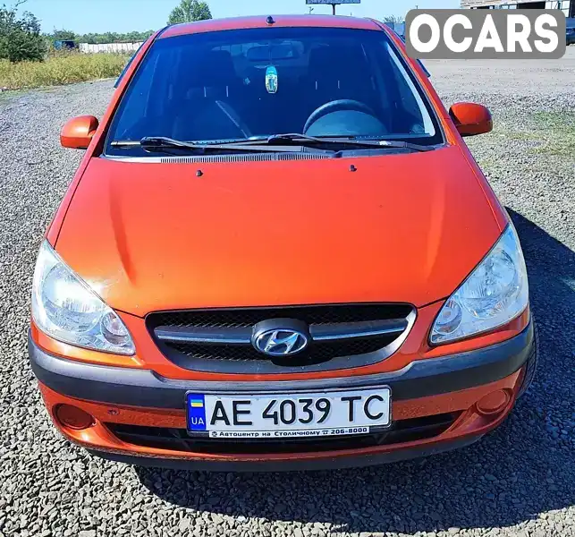 Хетчбек Hyundai Getz 2010 1.4 л. Автомат обл. Дніпропетровська, Апостолове - Фото 1/9