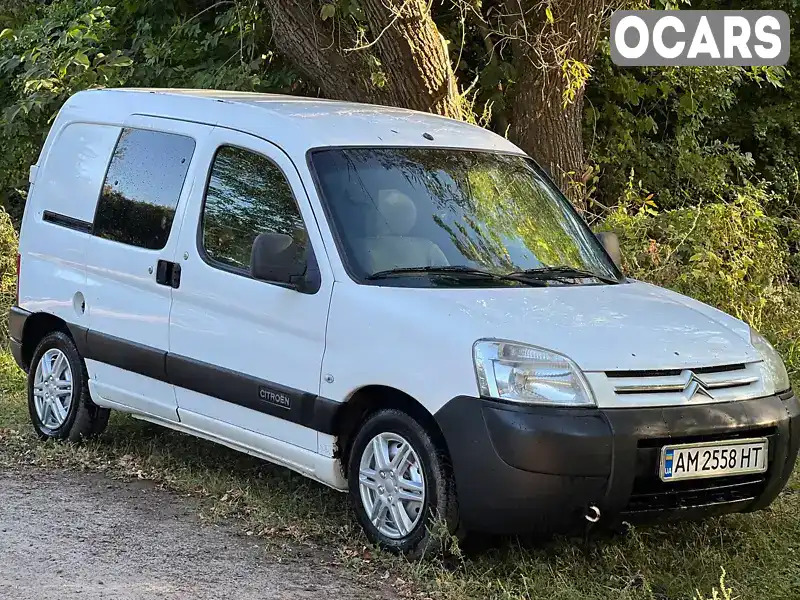 Минивэн Citroen Berlingo 2007 1.6 л. Ручная / Механика обл. Житомирская, Коростень - Фото 1/21