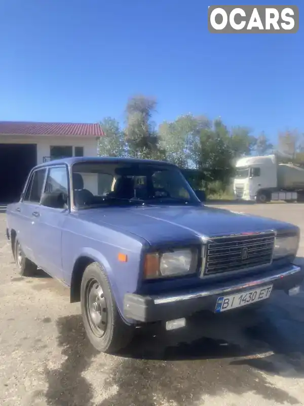 Седан ВАЗ / Lada 2107 2006 1.45 л. Ручная / Механика обл. Полтавская, Кременчуг - Фото 1/8