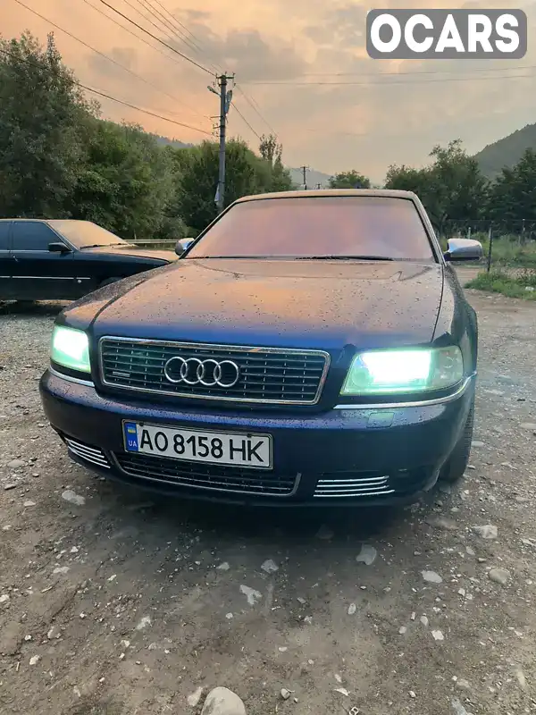 Седан Audi A8 2000 3.33 л. Автомат обл. Закарпатська, Рахів - Фото 1/3