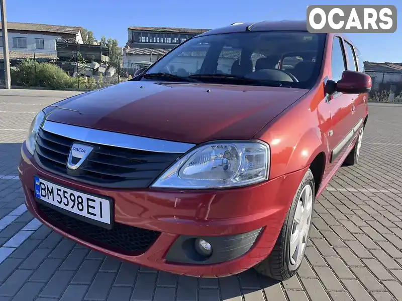 Седан Dacia Logan 2009 1.6 л. Ручная / Механика обл. Сумская, Ромны - Фото 1/21