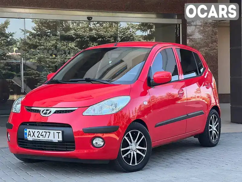 Хэтчбек Hyundai i10 2008 1.09 л. Автомат обл. Харьковская, Харьков - Фото 1/21