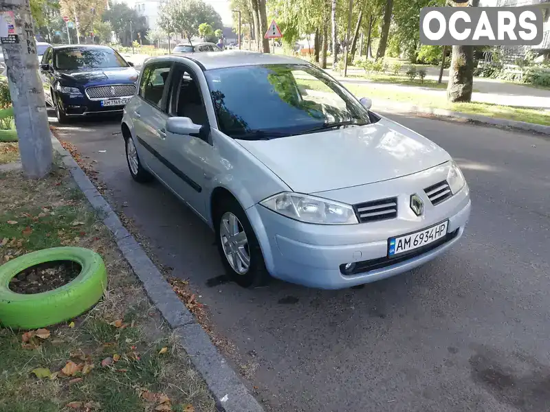 Хэтчбек Renault Megane 2002 1.6 л. Ручная / Механика обл. Житомирская, Житомир - Фото 1/9