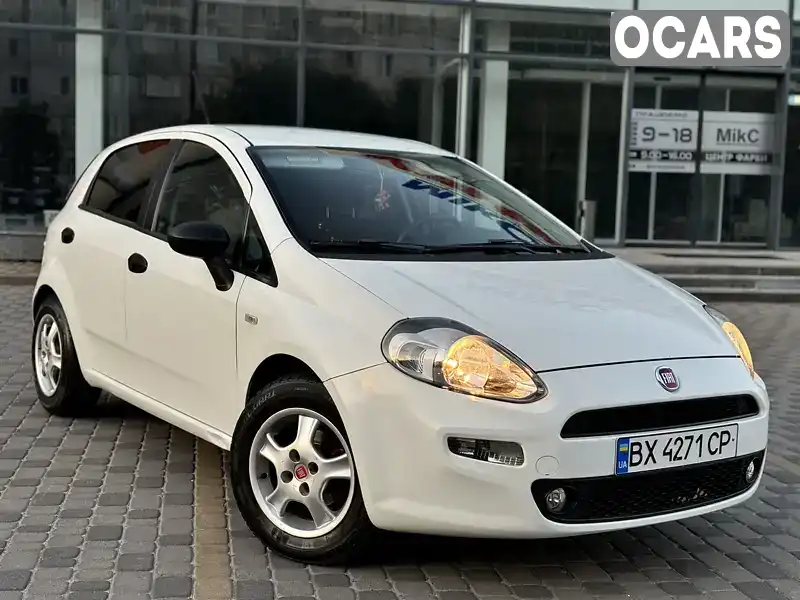 Хэтчбек Fiat Punto 2013 1.25 л. Ручная / Механика обл. Хмельницкая, Хмельницкий - Фото 1/21