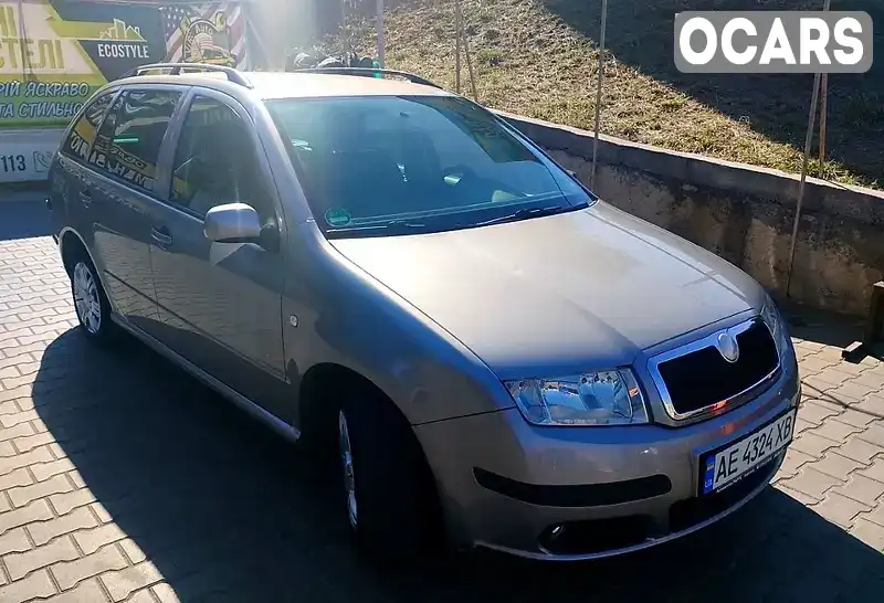 Универсал Skoda Fabia 2006 1.4 л. Ручная / Механика обл. Днепропетровская, Днепр (Днепропетровск) - Фото 1/14