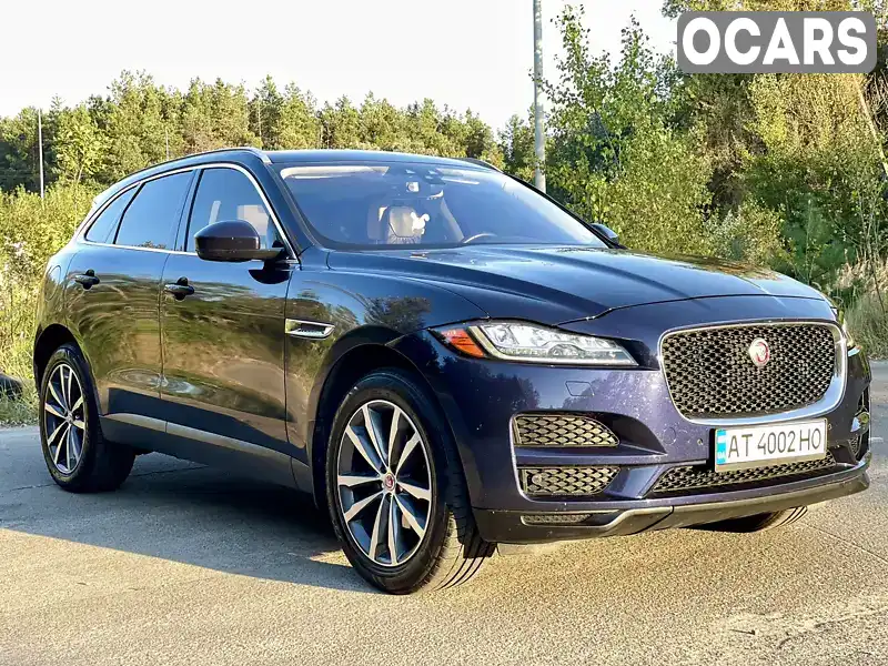 Позашляховик / Кросовер Jaguar F-Pace 2017 2 л. Автомат обл. Київська, Київ - Фото 1/21