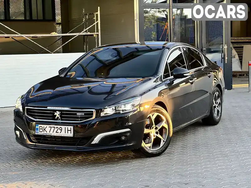 Седан Peugeot 508 2016 2 л. Автомат обл. Тернопольская, Кременец - Фото 1/21