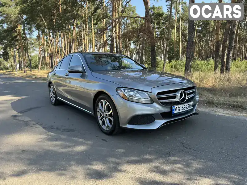 Седан Mercedes-Benz C-Class 2016 1.99 л. Автомат обл. Київська, Вишневе - Фото 1/21