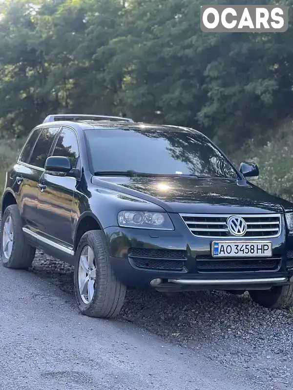 Позашляховик / Кросовер Volkswagen Touareg 2005 2.5 л. Ручна / Механіка обл. Закарпатська, Свалява - Фото 1/9