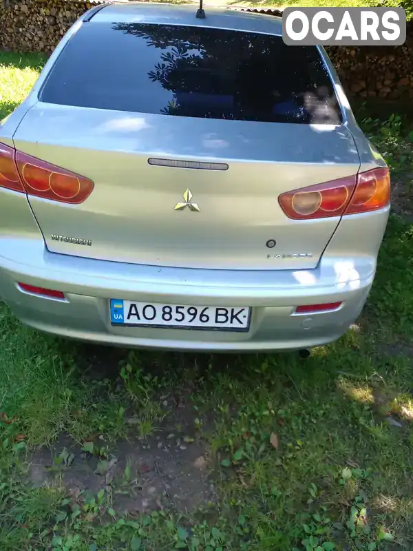 Седан Mitsubishi Lancer 2007 2 л. Ручна / Механіка обл. Закарпатська, location.city.neresnytsia - Фото 1/4