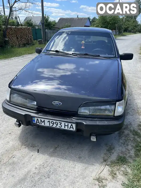 Лифтбек Ford Sierra 1987 2 л. Ручная / Механика обл. Житомирская, Барановка - Фото 1/18