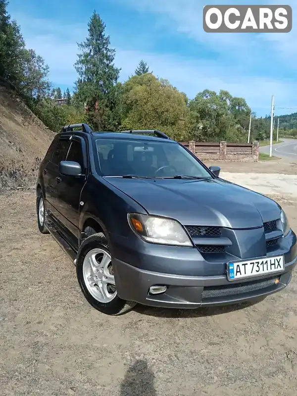 Позашляховик / Кросовер Mitsubishi Outlander 2004 2.4 л. Автомат обл. Львівська, Славське - Фото 1/13