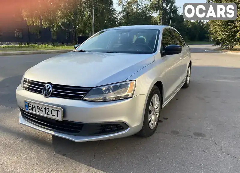 Седан Volkswagen Jetta 2014 1.98 л. Автомат обл. Сумська, Шостка - Фото 1/16