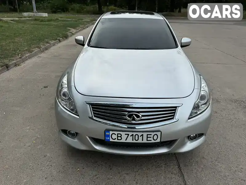 Седан Infiniti G25 2012 2.5 л. Автомат обл. Чернігівська, Прилуки - Фото 1/20