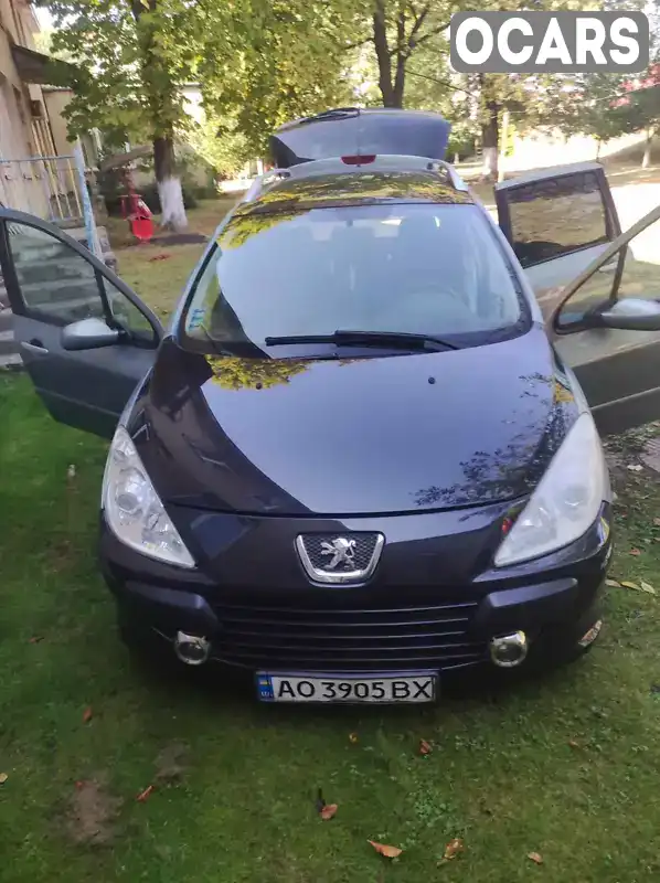 Універсал Peugeot 307 2006 1.56 л. Ручна / Механіка обл. Закарпатська, Хуст - Фото 1/17