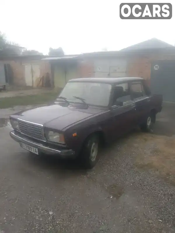 Седан ВАЗ / Lada 2107 2004 1.45 л. Ручная / Механика обл. Полтавская, Кременчуг - Фото 1/10