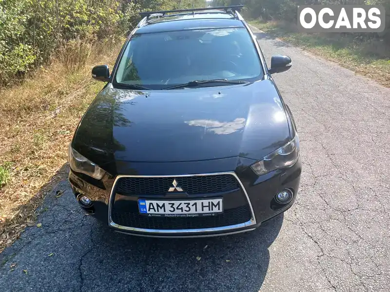 Внедорожник / Кроссовер Mitsubishi Outlander 2009 2 л. Робот обл. Житомирская, Житомир - Фото 1/14