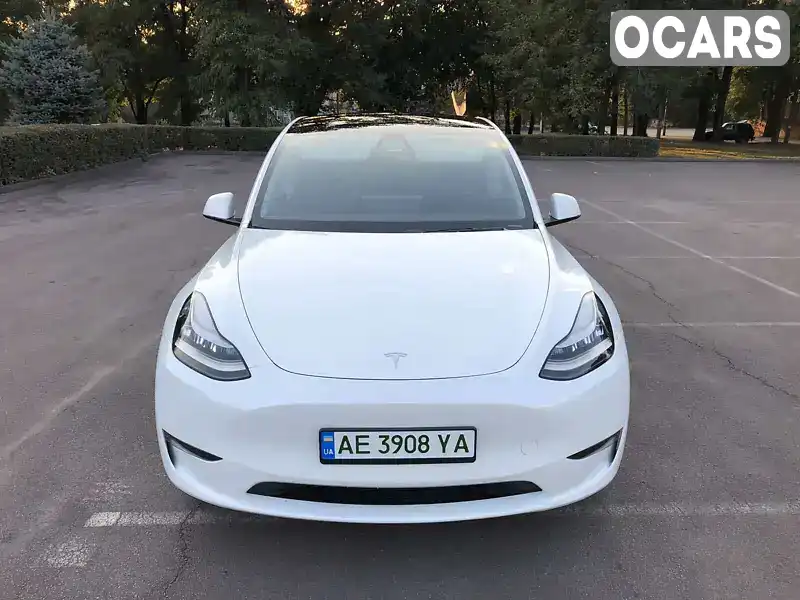 Позашляховик / Кросовер Tesla Model Y 2020 null_content л. Автомат обл. Дніпропетровська, Кам'янське (Дніпродзержинськ) - Фото 1/11