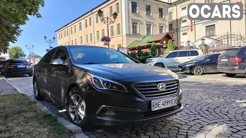 Седан Hyundai Sonata 2015 2.36 л. Автомат обл. Миколаївська, Миколаїв - Фото 1/13