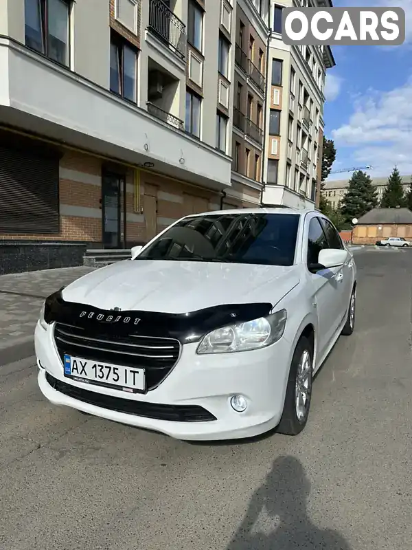 Седан Peugeot 301 2013 1.2 л. Ручна / Механіка обл. Харківська, Харків - Фото 1/21