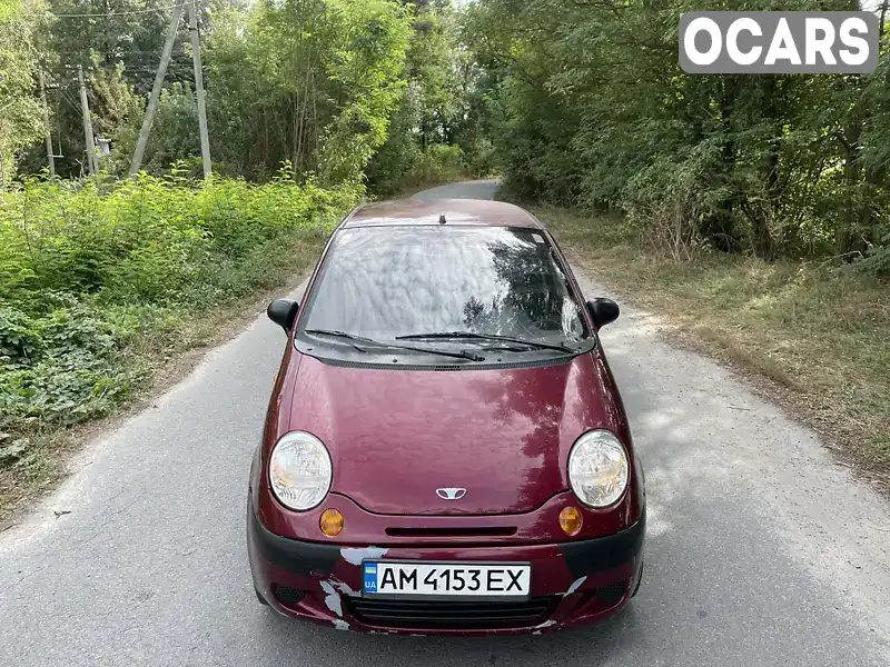 Хэтчбек Daewoo Matiz 2009 0.8 л. обл. Житомирская, Романов - Фото 1/9