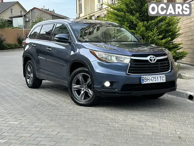 Позашляховик / Кросовер Toyota Highlander 2016 3.46 л. Автомат обл. Одеська, Одеса - Фото 1/21