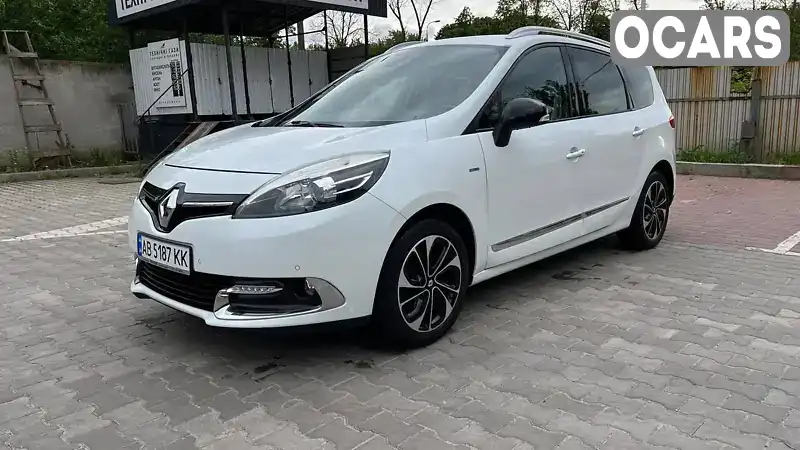 Минивэн Renault Grand Scenic 2015 1.6 л. обл. Винницкая, Винница - Фото 1/3