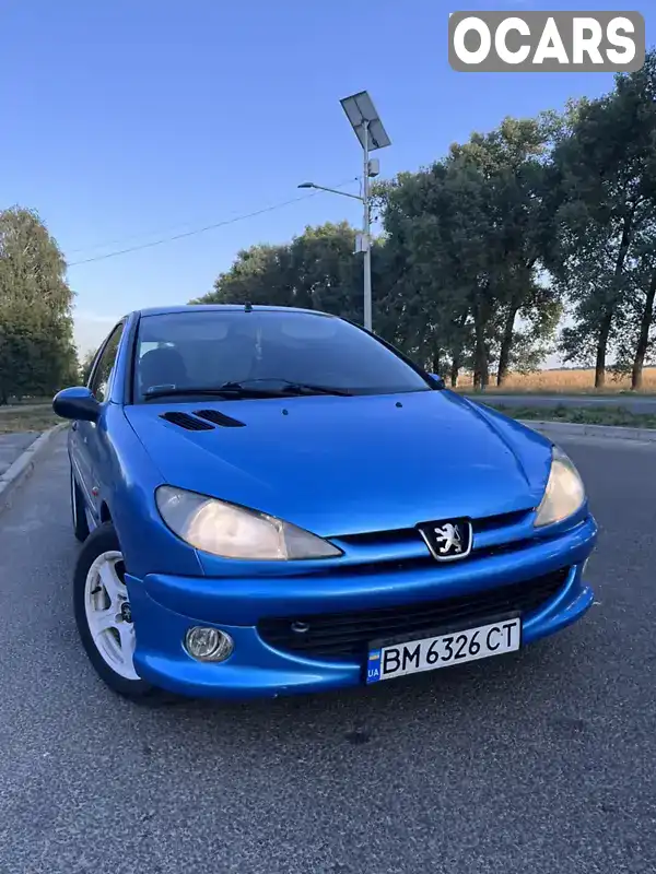 Хэтчбек Peugeot 206 1999 1.59 л. Ручная / Механика обл. Сумская, Ромны - Фото 1/16