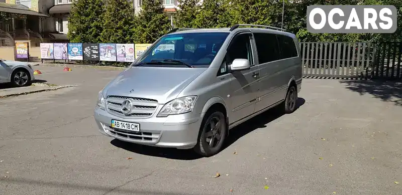 Минивэн Mercedes-Benz Vito 2013 2.14 л. Ручная / Механика обл. Винницкая, Винница - Фото 1/21