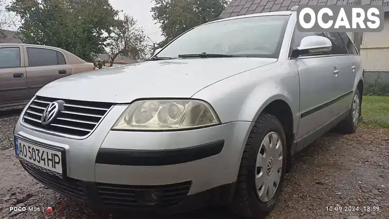 Універсал Volkswagen Passat 2004 1.9 л. Автомат обл. Закарпатська, Міжгір'я - Фото 1/14