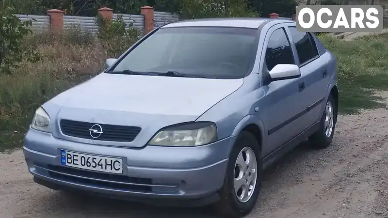 Хетчбек Opel Astra 2002 1.8 л. Ручна / Механіка обл. Миколаївська, Первомайськ - Фото 1/13