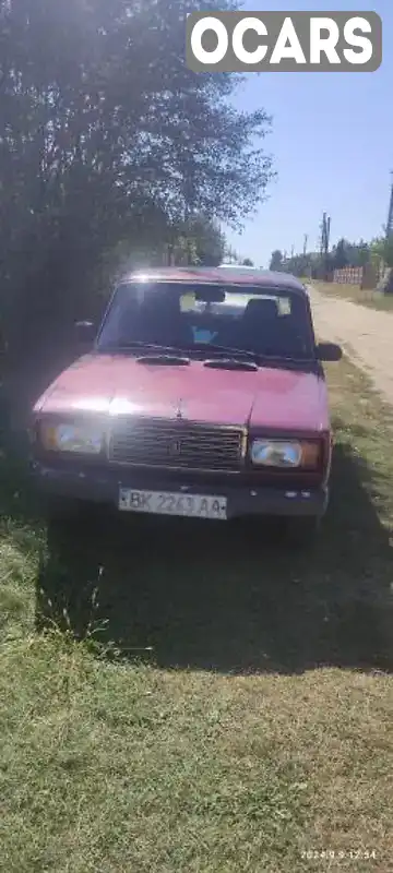 Седан ВАЗ / Lada 2107 1987 1.45 л. обл. Ровенская, Березно - Фото 1/5