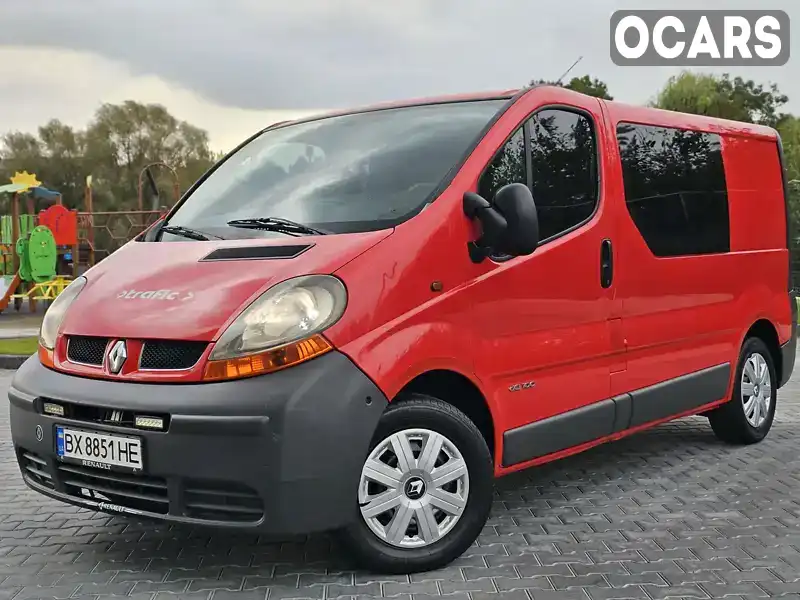 Мінівен Renault Trafic 2002 1.9 л. Ручна / Механіка обл. Хмельницька, Хмельницький - Фото 1/21