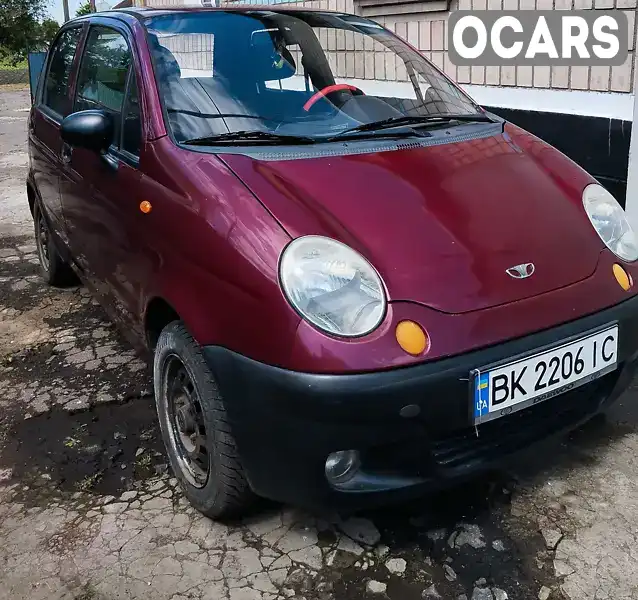 Хэтчбек Daewoo Matiz 2011 0.8 л. Ручная / Механика обл. Ровенская, Демидовка - Фото 1/12