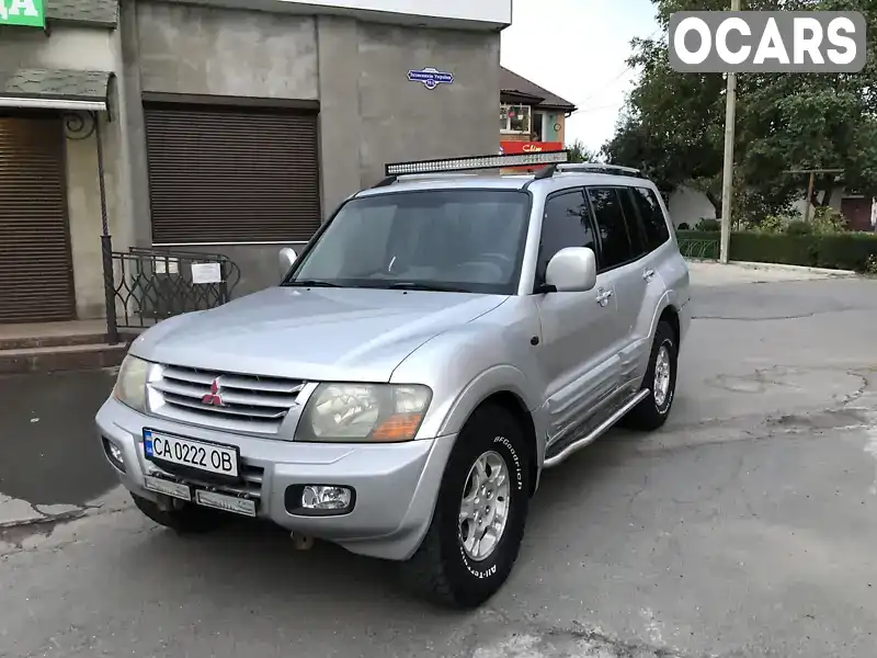 Позашляховик / Кросовер Mitsubishi Pajero 2002 3.2 л. Ручна / Механіка обл. Черкаська, Ватутіне - Фото 1/12