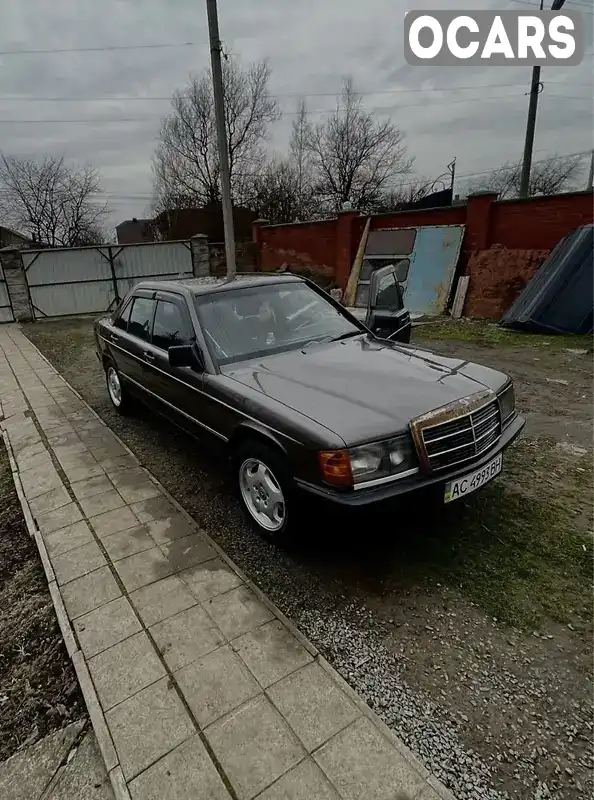 Седан Mercedes-Benz 190 1987 2 л. Ручная / Механика обл. Волынская, Луцк - Фото 1/9