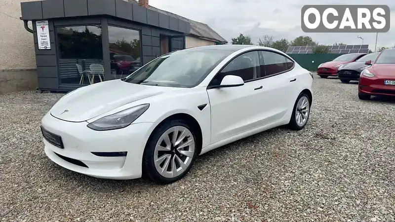 Седан Tesla Model 3 2022 null_content л. Автомат обл. Закарпатська, Виноградів - Фото 1/13