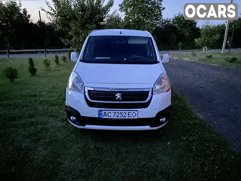 Мінівен Peugeot Partner 2015 1.56 л. Ручна / Механіка обл. Волинська, Луцьк - Фото 1/20