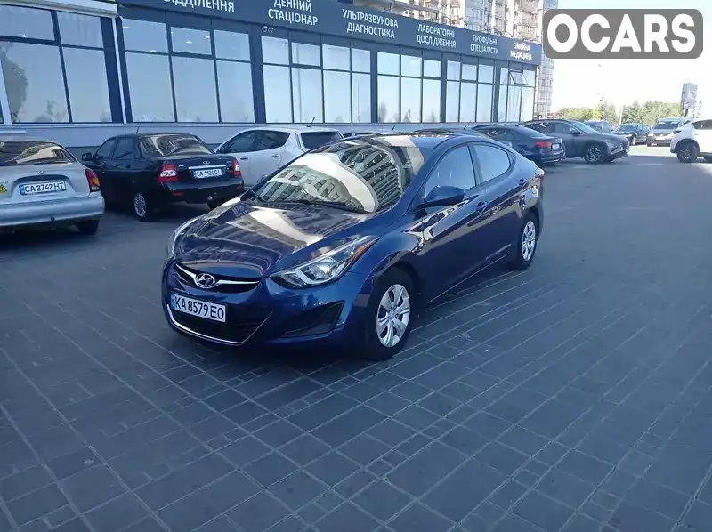 Седан Hyundai Elantra 2015 1.8 л. Автомат обл. Черкасская, Черкассы - Фото 1/15