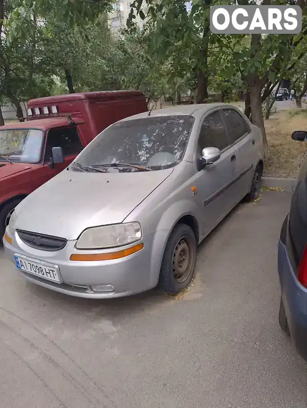 Седан Chevrolet Aveo 2005 1.5 л. Ручная / Механика обл. Киевская, Белая Церковь - Фото 1/7