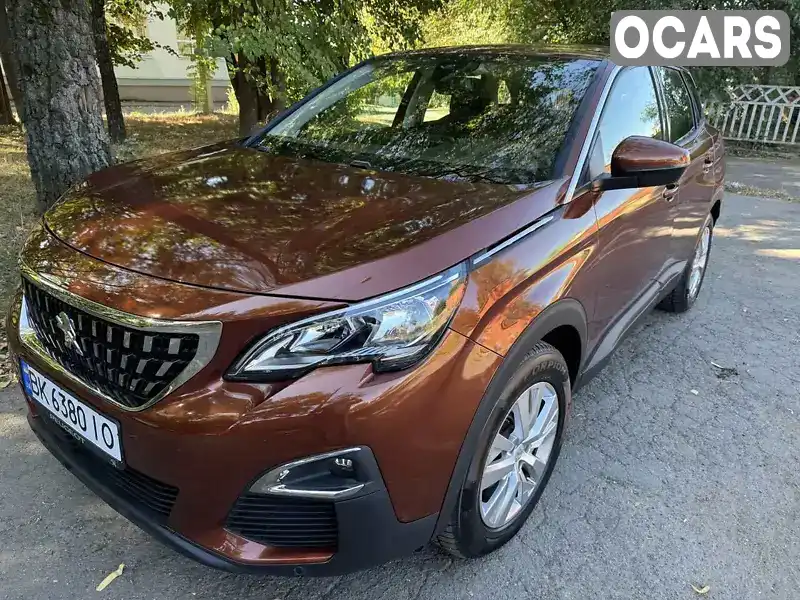 Внедорожник / Кроссовер Peugeot 3008 2019 1.5 л. Автомат обл. Ровенская, Ровно - Фото 1/9