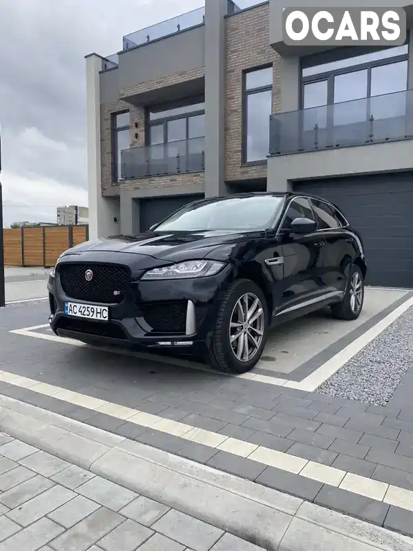 Внедорожник / Кроссовер Jaguar F-Pace 2019 2 л. Автомат обл. Волынская, Ковель - Фото 1/21