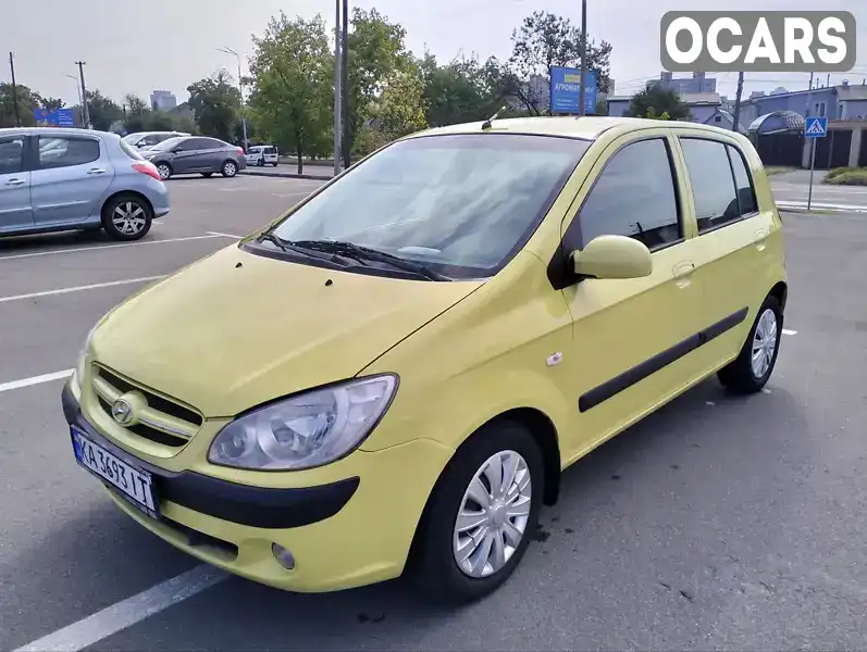 Хетчбек Hyundai Getz 2008 1.4 л. Автомат обл. Київська, Київ - Фото 1/21