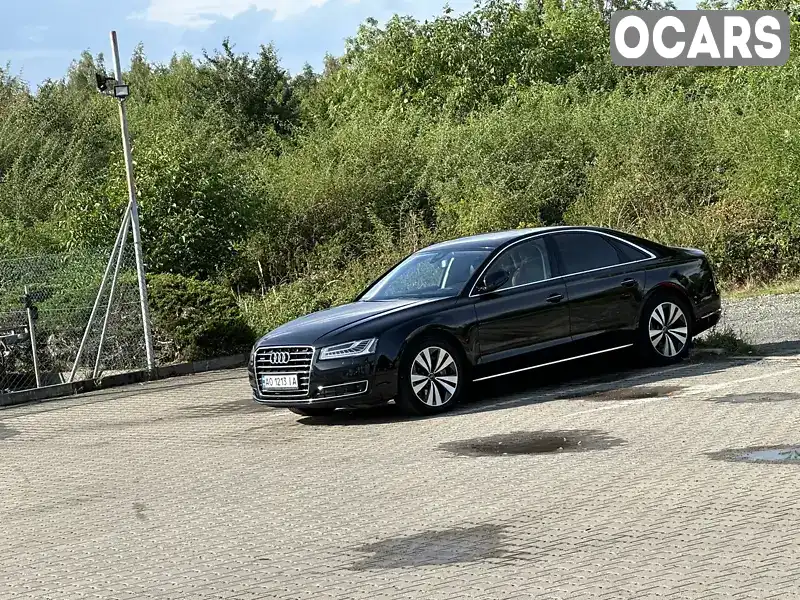 Седан Audi A8 2014 2.97 л. Автомат обл. Закарпатська, Рахів - Фото 1/21