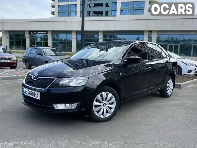 Ліфтбек Skoda Rapid 2013 1.2 л. Ручна / Механіка обл. Дніпропетровська, Дніпро (Дніпропетровськ) - Фото 1/21