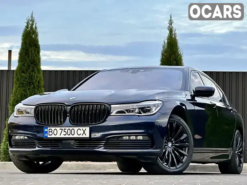 Седан BMW 7 Series 2017 2.99 л. Автомат обл. Тернопільська, Тернопіль - Фото 1/21