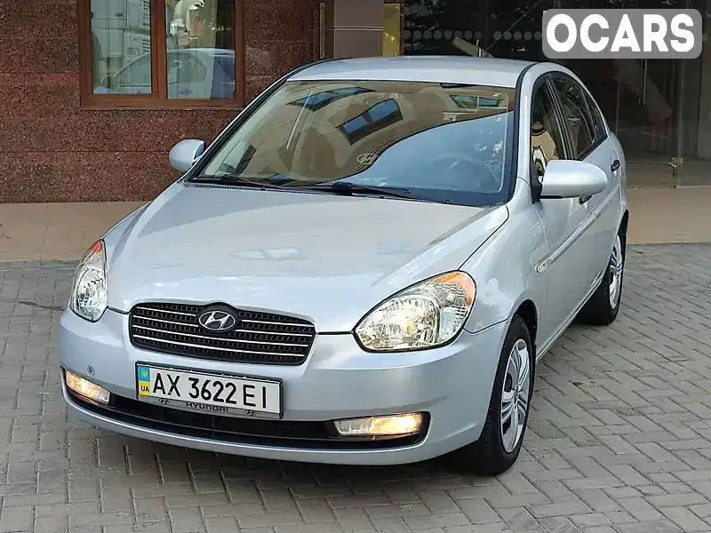 Седан Hyundai Accent 2008 1.4 л. Автомат обл. Харківська, Харків - Фото 1/21