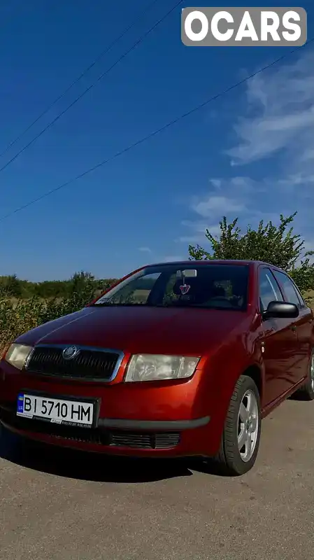 Хэтчбек Skoda Fabia 2002 1.39 л. Ручная / Механика обл. Полтавская, Решетиловка - Фото 1/6