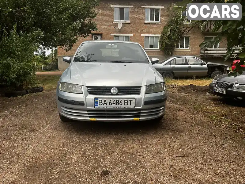 Хэтчбек Fiat Stilo 2002 1.9 л. Ручная / Механика обл. Кировоградская, Новоукраинка - Фото 1/10