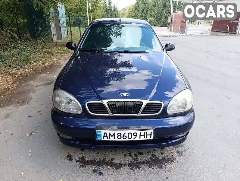 Седан Daewoo Lanos 2003 1.5 л. Ручна / Механіка обл. Житомирська, Бердичів - Фото 1/5